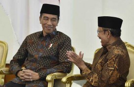 BJ Habibie Temu Presiden Jokowi di Istana Negara