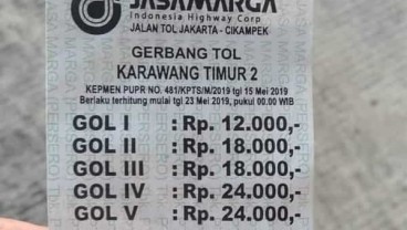 Tarif Tol Japek Melambung Dari Rp2.500 Jadi Rp12.000. Ini Penyebabnya