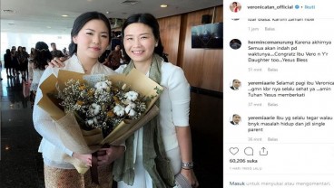 Tanpa Ahok, Foto Bahagianya Veronica Tan saat Nathania Lulus SMA