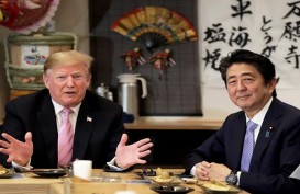 Trump dan Shinzo Abe Mulai Pembicaraan Hari Ini
