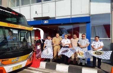 Diperkuat 36 Bus dan 8 PO, Bus AKAP Tol Trans-Jawa Sah Meluncur