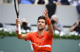 Djokovic Belum Terhadang di Tenis Prancis Terbuka