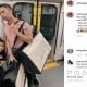 Nagita dan Raffi Ahmad Naik MRT Bawa Belanjaan Gucci