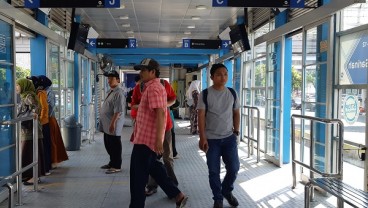 Halte Transjakarta Sepanjang Thamrin dan Medan Merdeka Barat Sudah Dibuka