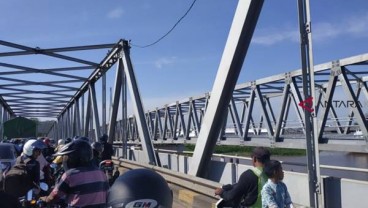 Jembatan Paralel Landak Pontianak Besok Bisa Dilalui Sepeda Motor