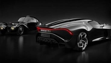 Bugatti La Voiture Noire Dapat Penghargaan Mobil Berdesain Mencolok