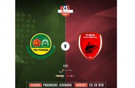 Liga 1: Duel Tira Persikabo vs PSM Makassar Skor Akhir 0-0
