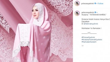 Ditjen Pajak RI Sindir Bisnis Mukena Syahrini, Ini Reaksi Warganet