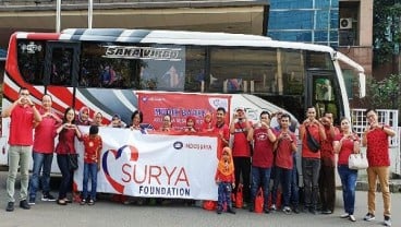 Surya Foundation Berangkatkan Pemudik via Jalur Pantura dan Selatan Jawa