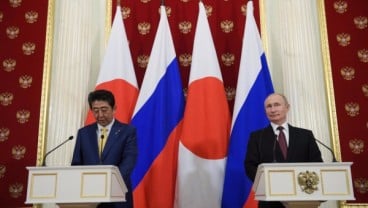 Vladimir Putin dan Shinzo Abe Siap Bertemu Bahas Perbatasan Kedua Negara Bulan Depan