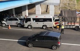 TIM JELAJAH LEBARAN JAWA-BALI 2019: Terjadi Kecelakaan Beruntun di Tol Krapyak-Jatingaleh Km9