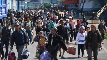 Pemudik di Pelabuhan Tanjung Perak Mencapai 62.125 Orang