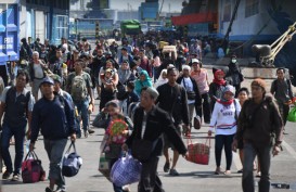 Pemudik di Pelabuhan Tanjung Perak Mencapai 62.125 Orang