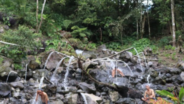 Warga Sumber Urip Bengkulu Kembangkan Wisata Air Panas