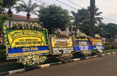 Ferdinand Hutahahean dan Irjen Pol Gatot Eddy Pramono ke Cikeas