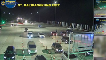 One Way Diperpanjang hinga Km 414 Semarang di GT Kali Kangkung