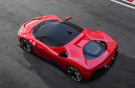 Gunakan Mesin Hibrida, Ferrari Siap Melesat 340 Km per Jam