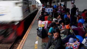 222.500 Orang Tinggalkan Jakarta via Stasiun Pasar Senen