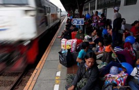 222.500 Orang Tinggalkan Jakarta via Stasiun Pasar Senen