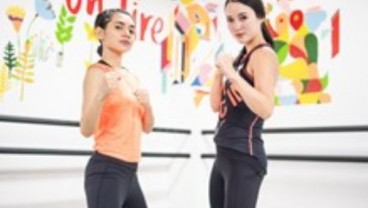 Julie Estelle Tingkatkan Stamina dengan Zumba