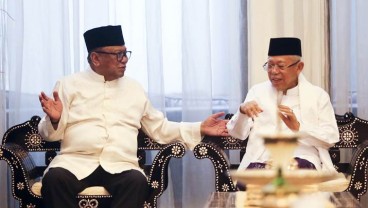 Ma'ruf Amin dan OSO Bahas Negara Usai Pemilu 2019 