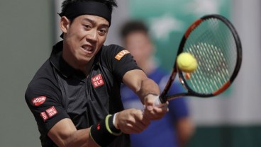 Hasil Tenis Prancis Terbuka, Nishikori Jumpa Nadal di Perempat Final