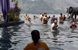 JELAJAH LEBARAN JAWA-BALI 2019 : Segarkan Jiwa Raga di Kolam Air Panas Alami Danau Batur