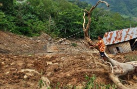 Kementerian PUPR Buka Jalur Kebon Kopi Sulteng yang Tertutup Longsor