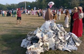 JELAJAH LEBARAN JAWA-BALI 2019: Jamaah Salat Id di Denpasar Tak Tinggalkan Sampah