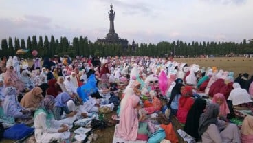 JELAJAH LEBARAN JAWA-BALI 2019: Khatib Salat Idulfitri Selipkan Pesan Peduli Lingkungan