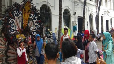 Libur Lebaran, Jumlah Pengunjung di Kota Tua Jakarta Membeludak