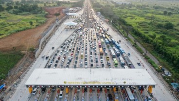 Lebaran Hari Kedua: Tol Jakarta-Cikampek Ruas Bekasi Terpantau Padat 