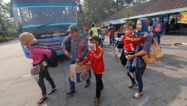 Lebaran, Terminal Poris Tangerang Berangkatkan 14.676 Penumpang