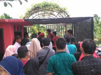 LIBUR LEBARAN : Taman Agrowisata di Jambi Ramai Wisatwan