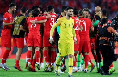 Hasil Kualifikasi Euro : Turki Sikat Prancis, Italia Pimpin Grup J