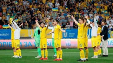 Hasil Kualifikasi Euro 2020, Ukraina Mantap Kuasai Grup B