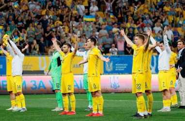 Hasil Kualifikasi Euro 2020, Ukraina Mantap Kuasai Grup B