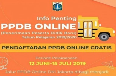 PPDB Online 2019: SD, SMP, SMA Jakarta Terima 5 Persen Peserta Didik Luar Kota