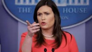 Juru Bicara Gedung Putih Sarah Sanders Angkat Kaki