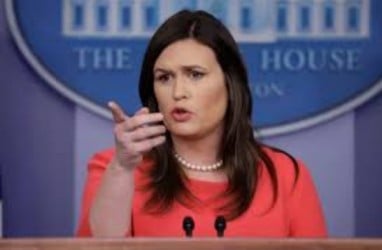 Juru Bicara Gedung Putih Sarah Sanders Angkat Kaki