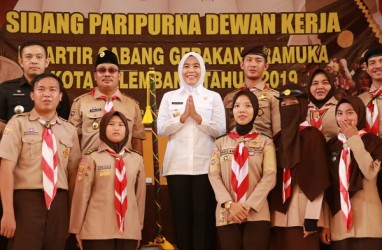 Pramuka Palembang Diminta Junjung Tinggi Kedisiplinan