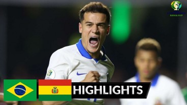 Copa America: Brasil Gasak Bolivia 3-0, Puncaki Grup A. Ini Videonya