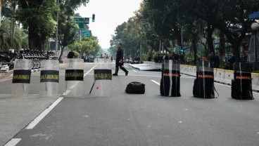 Malam Ini Jalan Merdeka Barat Akan Ditutup