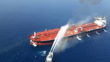 AS Merilis Bukti Serangan Pada Kapal Tanker, Iran Tak Percaya