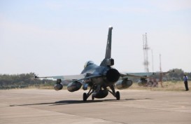 7 Pesawat F-16 Lanud Iswahjudi Latihan Bersama Militer Amerika Serikat