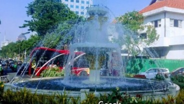 Proyek Alun-Alun Surabaya : Sebagian Jalan Yos Sudarso Ditutup 