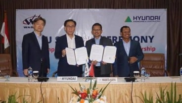 Hyundai Gandeng Waskita Garap Pasar Konstruksi Indonesia