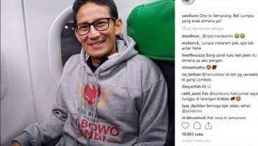 Sandiaga Uno Ucapkan Selamat Ulang Tahun untuk Jokowi