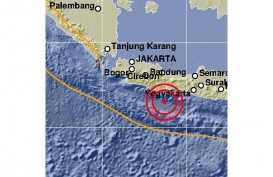 Gempa 5,2 SR Guncang Pangandaran, Tidak Berpotensi Tsunami