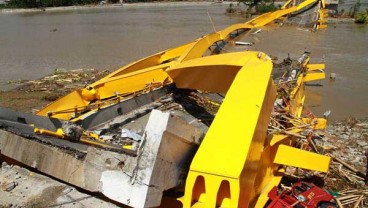 Kementerian PUPR Bangun Kembali Jembatan Kuning Palu